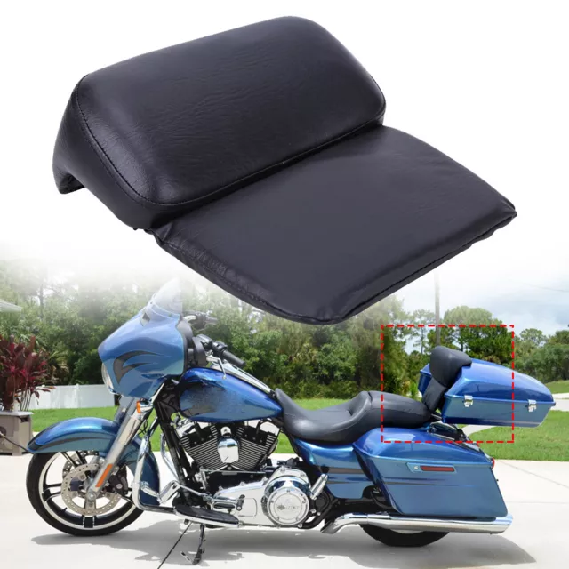 Fit For Harley Tour Pak Street Road Glide 97-13 Razor Chopped Pack Backrest Pad