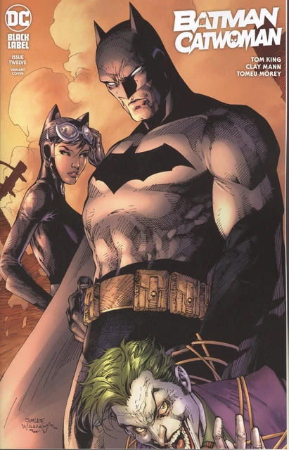 Batman Catwoman #12 Cover B Jim Lee & Scott Williams Variant Vf/Nm Dc Hohc 2022