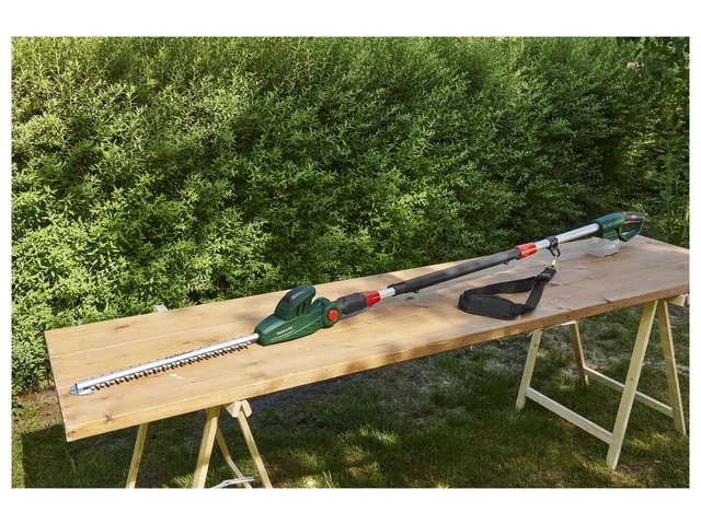 TAGLIASIEPI TELESCOPICO A batteria Parkside PTHSA 20-Li C4 Nuovo