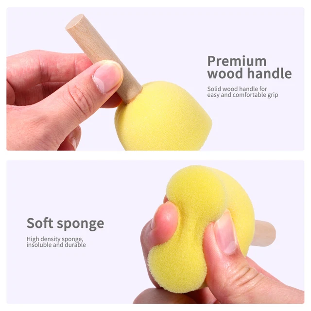 SCHWAMMBÜRSTE SELBER MACHEN Schwämme Malwerkzeuge Für Kinder Kinder-Kits EUR 5,38 - PicClick DE