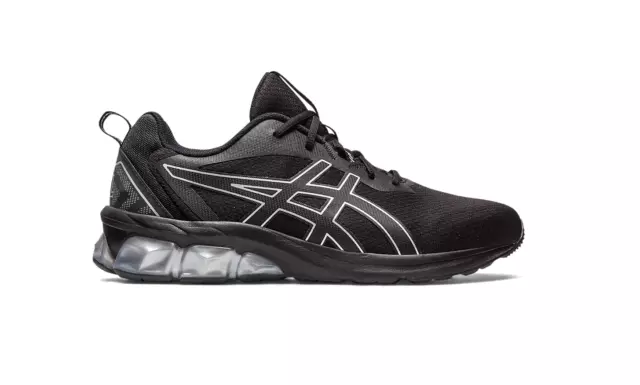 Mens Asics Gel-Quantum 90 Iv Black/Pure Silver Athletic Sportstyle Shoes