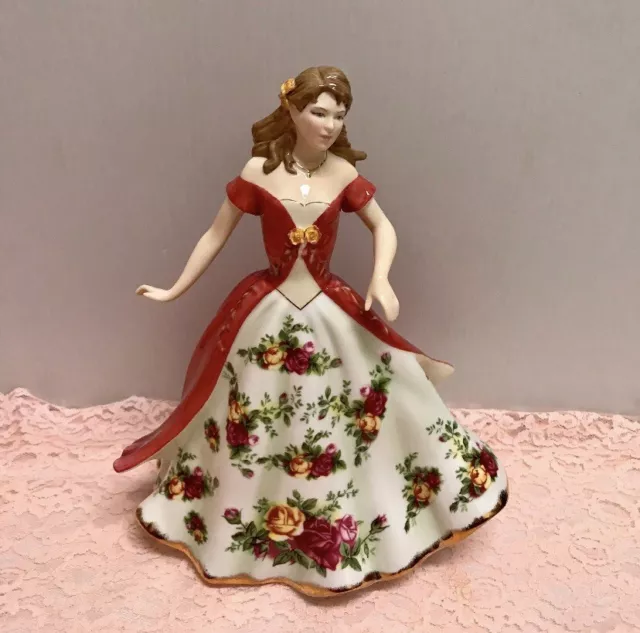 Rare Royal Doulton Royal Albert Old Country Roses Pretty Ladies Figurine Ra 11