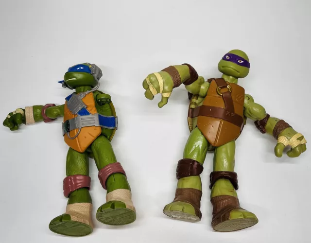 2-PCS Lot TMNT Teenage Mutant Ninja Turtles Action Figures Anime Movie Xmas Gift