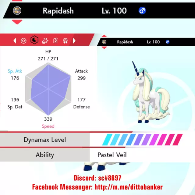 Ultra SHINY 6IV FARFETCH'D Galar / Pokemon Sword and 