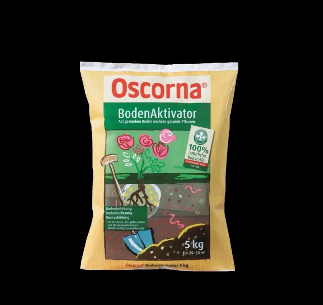 Oscorna BodenAktivator 5kg Bodenhilfsstoff Bodenverbesserer Dünger organisch BIO