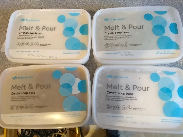 Lote de bases de jabón Melt & Verter