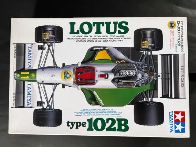 TAMIYA 1/20 LOTUS FORD 102B F1. Item20030 from Japan