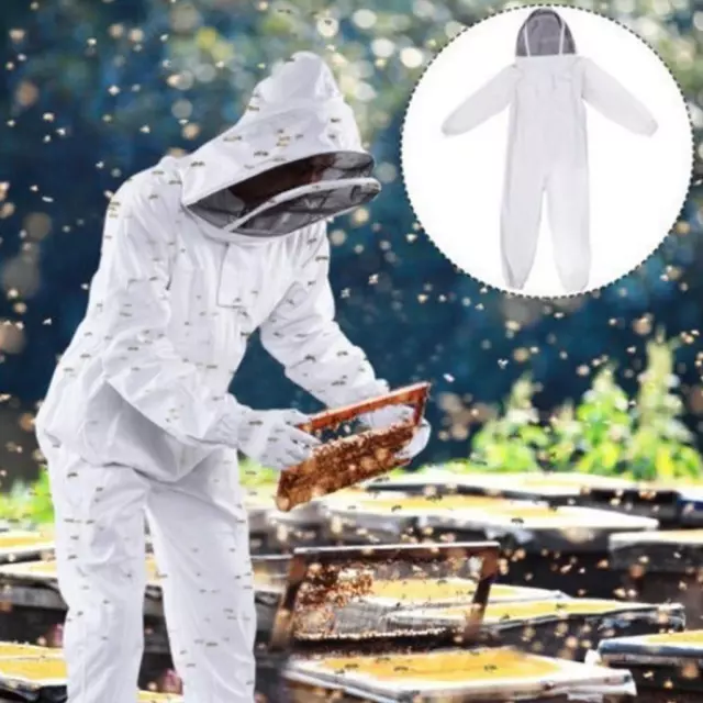 Ruche Apiculture Costume Anti-bee Manteau Bee Protection Vêtements Complet Corps