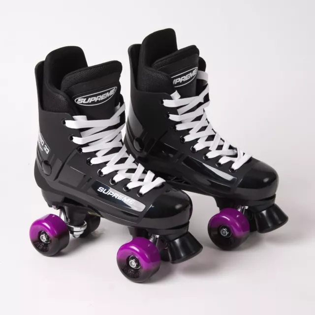 Supreme Turbo 33 Quad Roller Skates - No Wheels or Sims Street Snakes Wheels