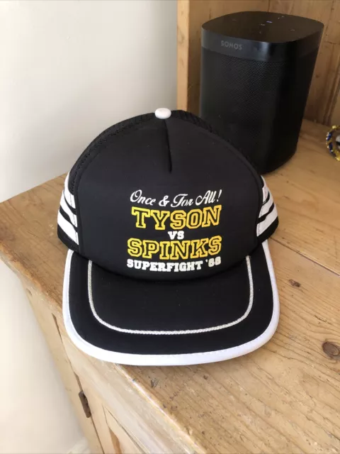 Vintage Mike Tyson Vs Michael Spinks Boxing Snapback Hat Cap 1988  Rare