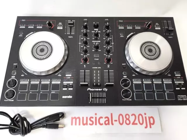 Pioneer DJ DDJ-SB3 Black DJ Controller 2ch Black Deck Controller