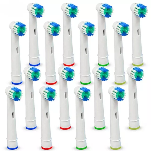 Electric Toothbrush Heads Compatible With Oral B Braun Toothbrush Head Models