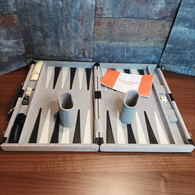 Backgammon Jeu de Société valise Design Philipp