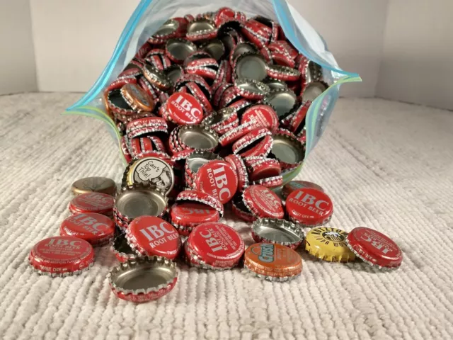 Nearly 4 Lbs Of Soda Bottle Caps (Mostly IBC Root Beer)