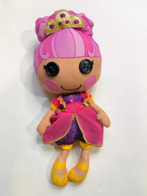 LALALOOPSY Soft Doll Sahara Pink Haired Girl Plush