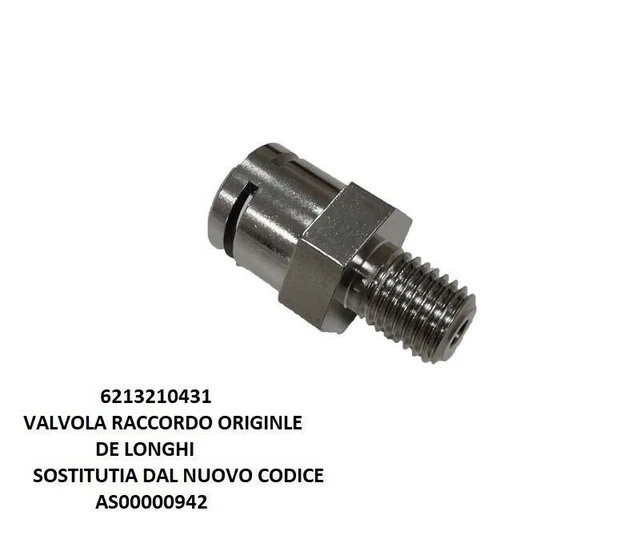 Valvola Bypass Per Macchine Caffè De Longhi - Ricambio Per Eco310, Icona, Dedica EC680 - Foto 4