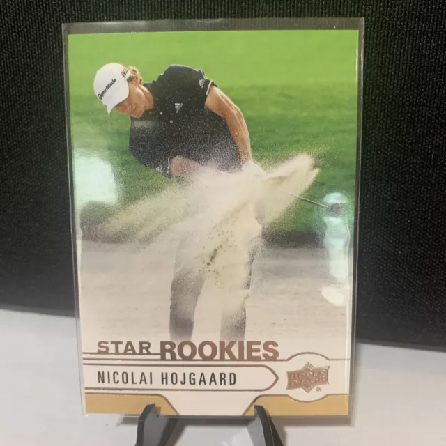 2021 Upper Deck SP Authentic Golf Nicolai Hojgaard STAR ROOKIES