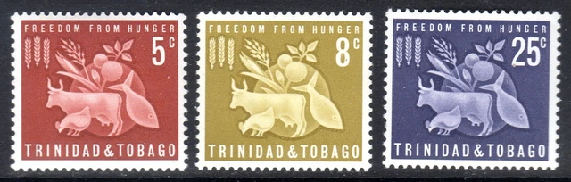 TRINIDAD AND TOBAGO   -1963  freedom from hunger -    MNH