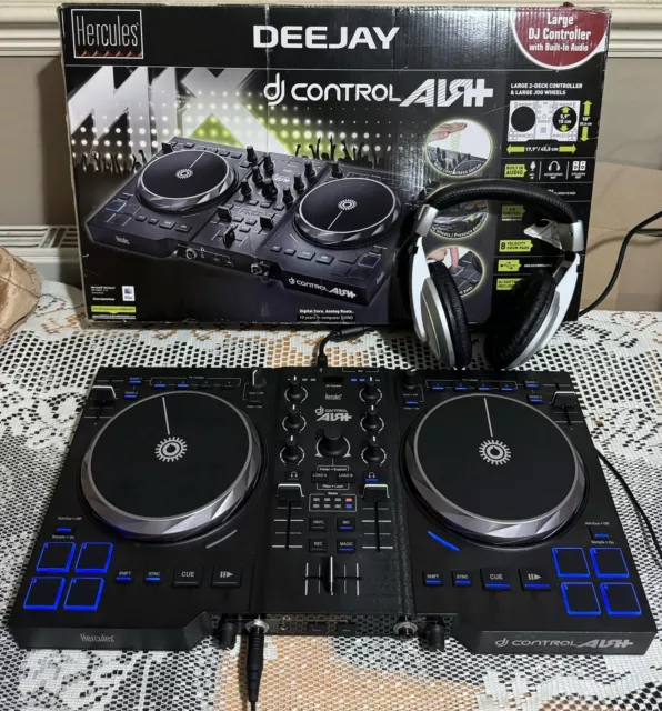 Hercules DEEJAY DJControl Air+ (Plus) 2 Deck DJ Controller