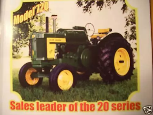 John Deere Model 720 Tractor GREEN Magazine