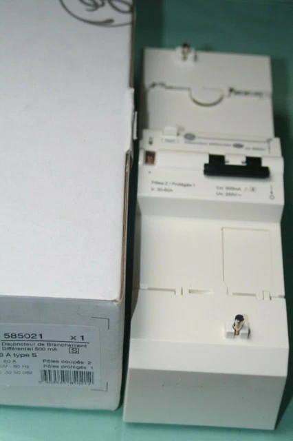 Disjoncteur Différentiel 500 MA Type B 60A Type S NDF - Neuf (réf. 585021)