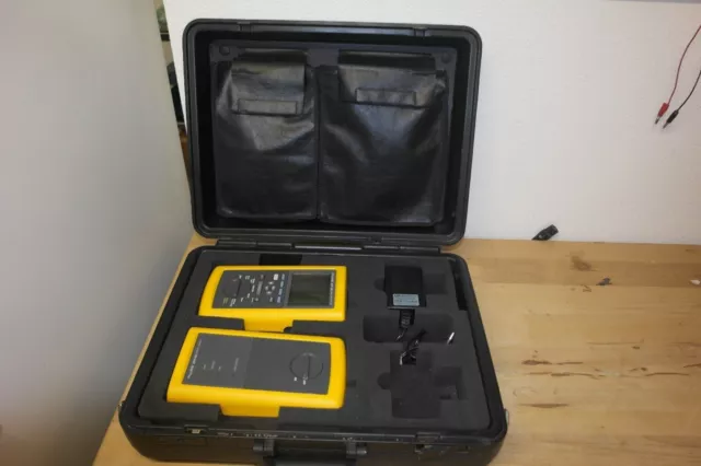 Fluke Networks DSP-100 Cable Analyzer / lan netwerk tester / dsp-sr