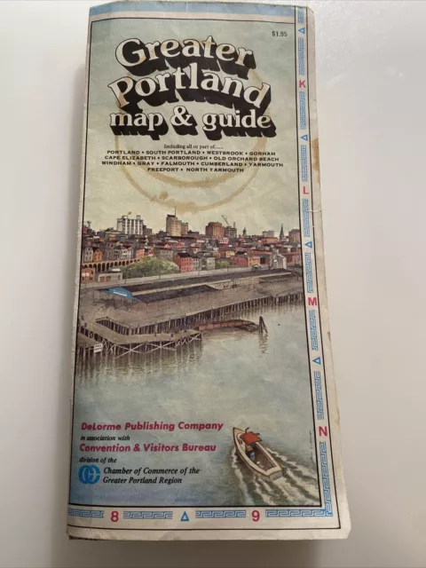 Vintage St. Map ￼ of Portland Maine￼ stmap year Unknown￼ Abz
