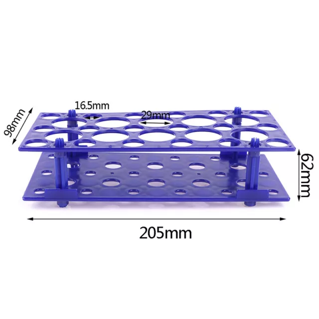 28 Holes Plastic Centrifuge Tube Rack 10/15/50ml Laboratory Analysis Equipment