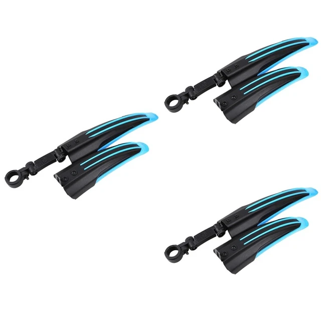 Parafango bicicletta parafanghi per mountain bike accessori confezione da 3