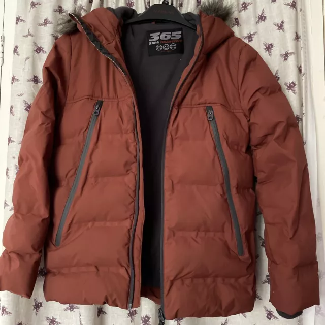 Boys Age 12 Brown Padded Coat From Next