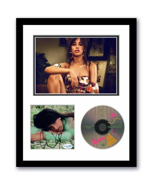 Camila Cabello Autographed Signed 11x14 Custom Framed CD Photo Familia ACOA