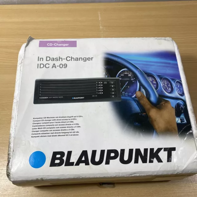 Blaupunkt 5 Disc In Dash glovebox Cd Changer Multichanger Model Idc-A09 + Lead