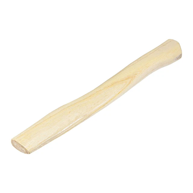 Bois Poignée 15 Pouce Long Courbé Remplaçable Poignée pour Marteau Ovale Œil