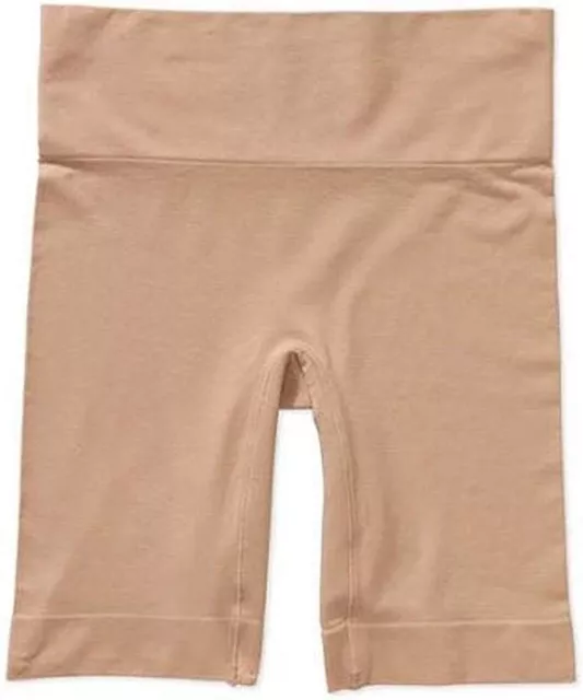 Jockey Life SLIPSHORT 3XL Non-Compression Smoothing No-Chafe Seam-free Beige 3X