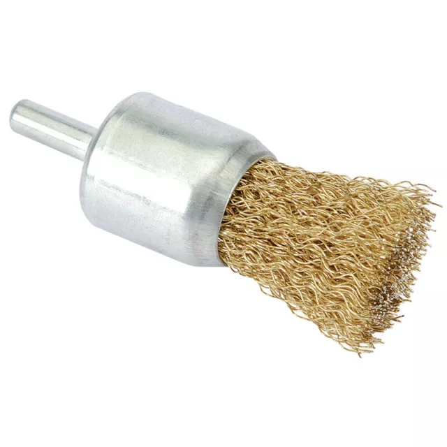 DRAPER Flat Top Decarbonizing Wire Brush, 13mm [41437]