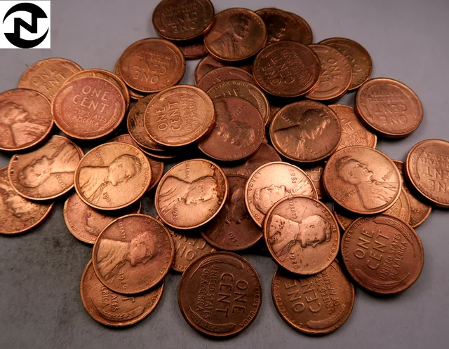 1926 Lincoln Wheat Penny Cent Roll ~ 50 Coins ~ (R20)