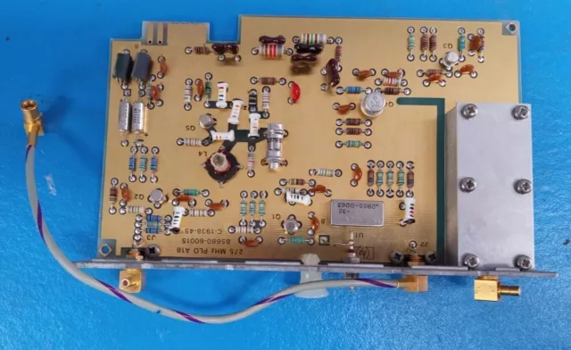 HP/Agilent 8568B Spectrum Analyzer. 85680-60015 275MHz PLO Board