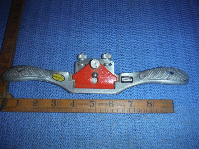 Vintage Stanley 151 Spokeshave Adjustable Cutter Curved Mouth Joiner Tool Nos