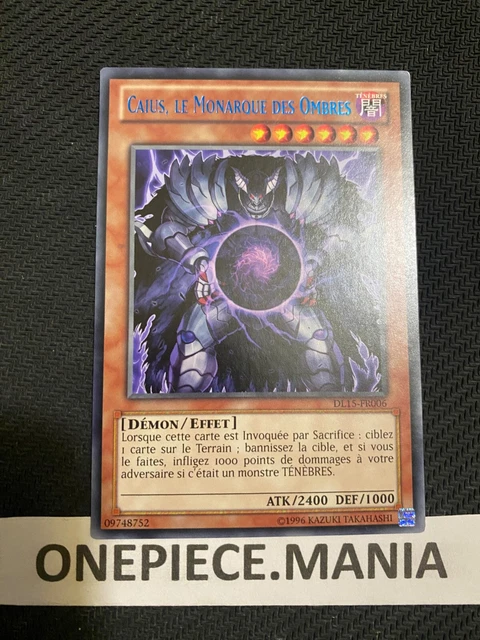 Yu-Gi-Oh! Caius, le Monarque des Ombres DL15-FR006 Blue Rare