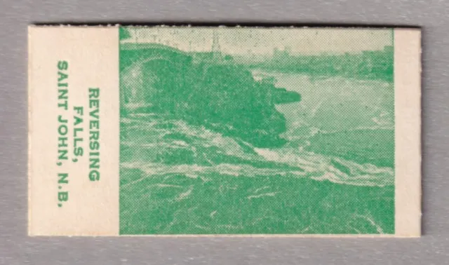 Reversing Falls, Saint John, N.B. CAN. Rhodes Mfg. Co. Fortune Teller Card