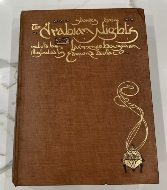 1907 Stories from the Arabian Nights - 50 illus by Edmund Dulac