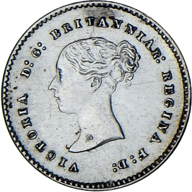 [#347863] Regno Unito, Victoria, Maundy, 2 Pence, 1863, London, SPL, Argento, KM