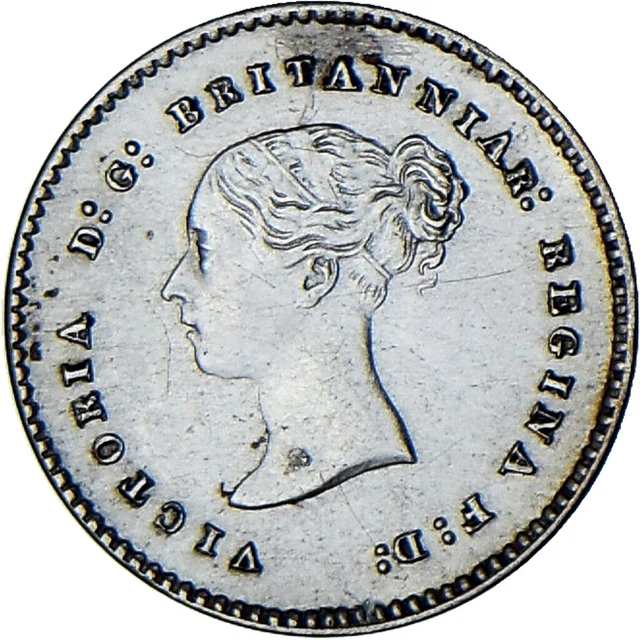 [#347863] Regno Unito, Victoria, Maundy, 2 Pence, 1863, London, SPL, Argento, KM