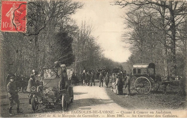 61 Bagnoles De L Orne #28724 Chasse A Courre En Andaines Le 1000 Eme Cerf Du Mar