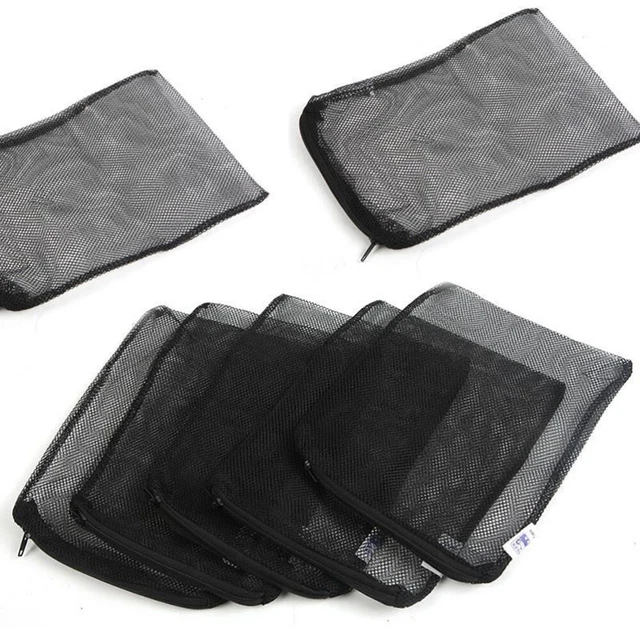 12 pz sacchetti filtro acquario cerniera multimediale carbone attivo