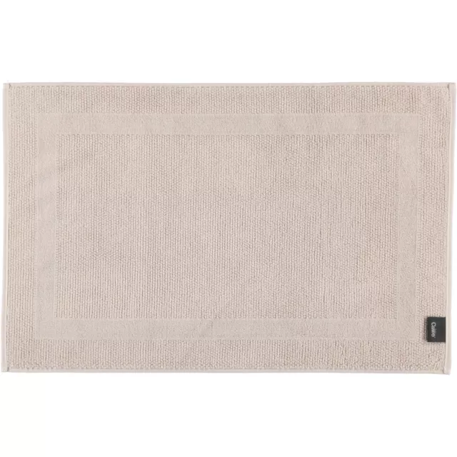 Cawö  Badematte Modern uni 304-366 travertin 100% Baumwolle 50 x 80 cm