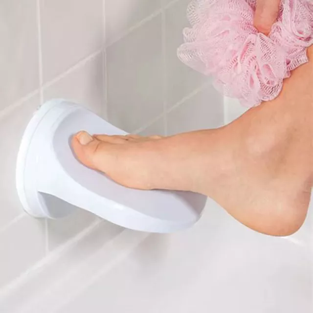 Pedale a pedale in plastica bagno doccia rasatura aiuto gambe supporto impugnatura riposo aspirazione BII