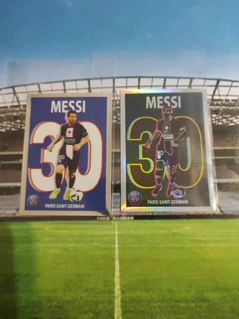 Panini Foot 2023 Lionel Messi  #239 Paris Sg  Neon Crack + Art Crack Rare