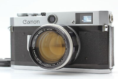 [Near MINT] Canon P Rangefinder 35mm Film Camera + 50mm F1.4 L39 Lens From JAPAN