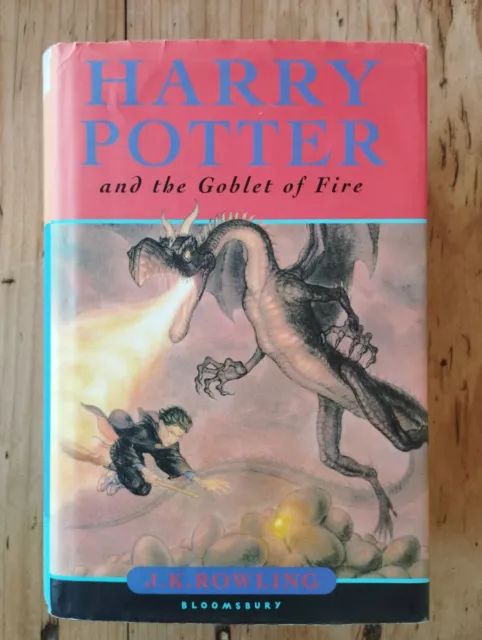 Harry Potter And The Goblet Of Fire J.k. Rowling 2000 Hard Cover